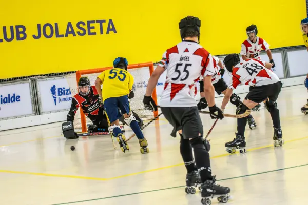 Fotos del partido R.C. JOLASETA A - C.D. MUNDAIZ [87]